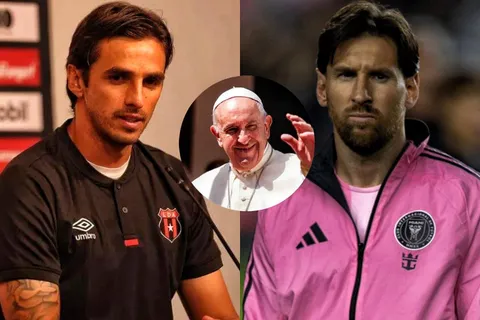 “Lo más impresionante”: Bryan Ruiz despide al Papa Francisco con un mensaje en común con Lionel Messi