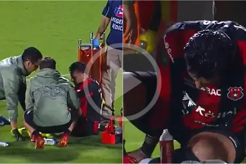 Entre lágrimas: Guimaraes da detalles de la lesión de Ronald Matarrita en Alajuelense