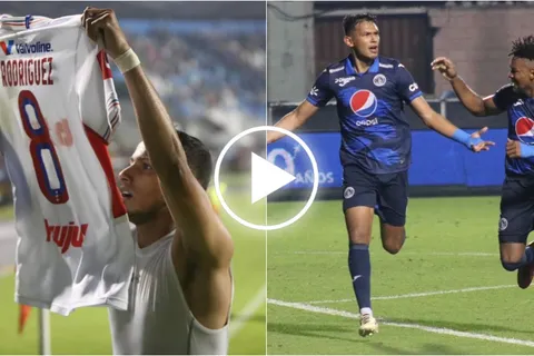 Olimpia vs. Motagua: goles y resumen de la semifinal de ida de la Liga Nacional (VIDEO)