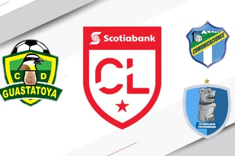 Liga Concacaf 2021: definidos los rivales de Guastatoya, Comunicaciones y Santa Lucía Cotz