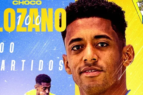 Choco Lozano hace historia en el Cádiz