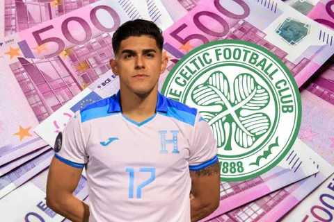 Luis Palma con la Selección de Honduras-