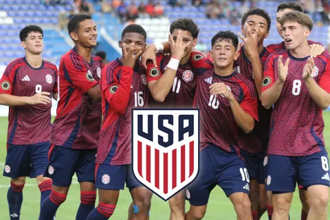 Costa Rica vs. Estados Unidos: a qué hora y dónde ver hoy el Premundial Sub-20 de Concacaf 2024