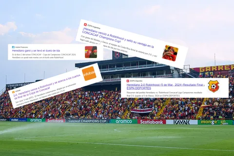 La repercusión de los medios internacionales tras el triunfo de Herediano ante Robinhood 