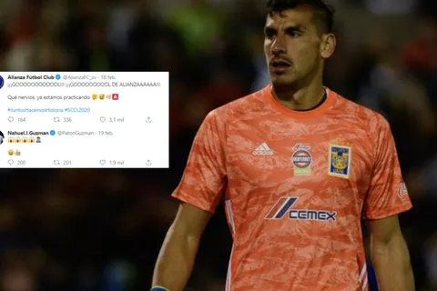 Aficionados del Alianza trolearon a Nahuel Gúzman después de un twit
