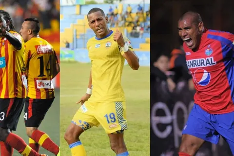 Top máximos goleadores históricos de cada liga de Centroamérica