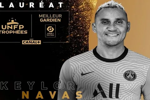 Keylor Navas es elegido el mejor portero de la Ligue 1 de Francia