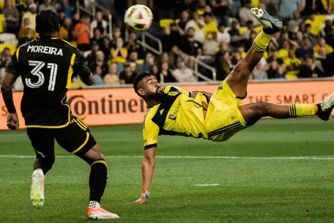 Aníbal Godoy marcó una joya de gol con el Nashville ante Columbus en la MLS (VIDEO)