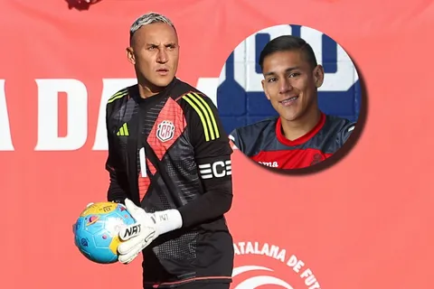 Oscar Duarte metido en la salida de Keylor Navas de Newell's.