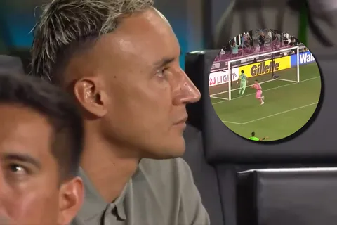 Keylor Navas vio la humillación que sufrió Pumas.