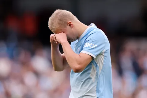 Erling Haaland, figura del Manchester City.