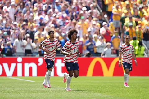 Estados Unidos venció a Australia y clasificó a la siguiente ronda del Mundial 2026