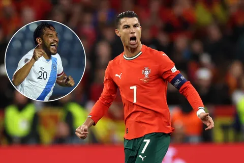 Cristiano Ronaldo igualó el récord de Carlos Ruiz en Eliminatorias, pero en algo no pudo superar al goleador de Concacaf