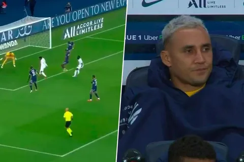 Keylor Navas reaccionó tras el gol que le convirtieron a Gianliugi Donnarumma [VIDEO]