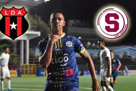 El extremo de 20 años por el que se pelean Alajuelense y Saprissa