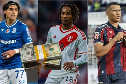 Mientras André Carrillo gana $1.4 millones como estandarte de Perú, este es el salario de Luis Palma y Kervin Arriaga como figuras de Honduras