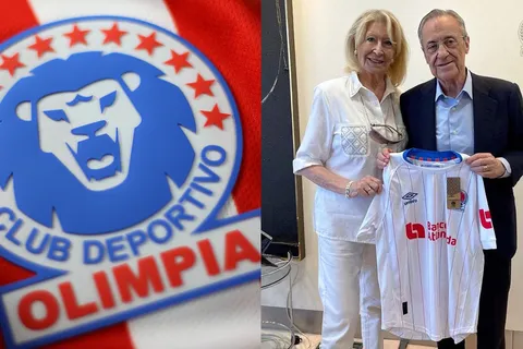 Tiene 23 años, nació en Honduras y llegó al Real Madrid: la historia oculta de la camisa de Olimpia que recibió Florentino Pérez