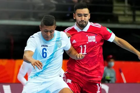 Mundial de Futsal: Guatemala perdió por 4-1 ante Rusia y peligra su clasificación [VIDEO]