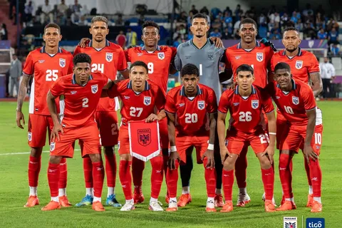 Así formó Panamá vs. India.