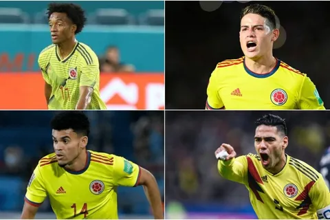 Colombia convoca a todas sus figuras para enfrentar a Guatemala