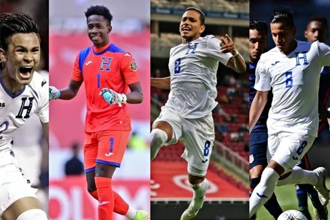 Honduras con cuatro presencias en el once ideal del Preolímpico de Concacaf