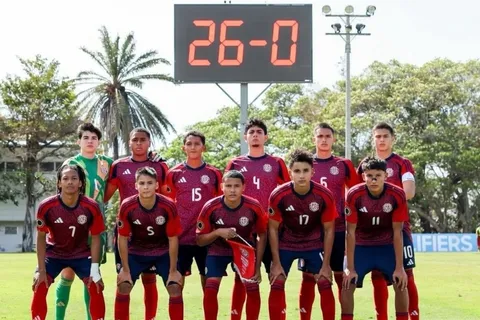 Récord absoluto: Costa Rica le hizo 26 goles a las Islas Vírgenes Británicas y logró algo nunca antes visto en Concacaf