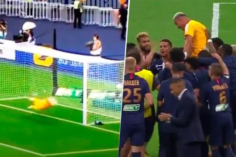 Keylor Navas ataja último penal de la tanda y PSG es campeón