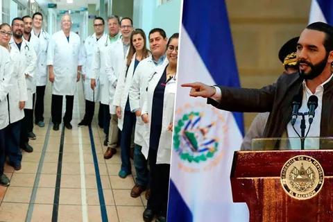 Bukele anuncia medida para los médicos: "Tendrán tratamiento de héroes"