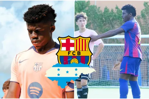 El hijo de mundialista hondureño que brilla en el Barcelona y que pone en alerta a Francis Hernández