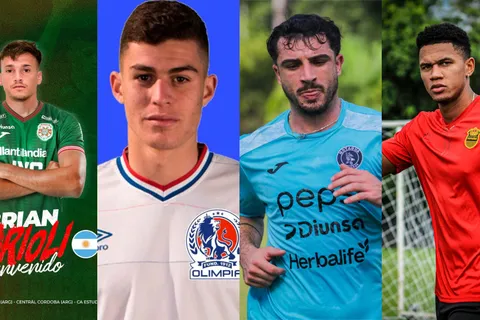 Mercado de fichajes 2025 Honduras: refuerzos, bajas y rumores de Olimpia, Motagua, Real España y más