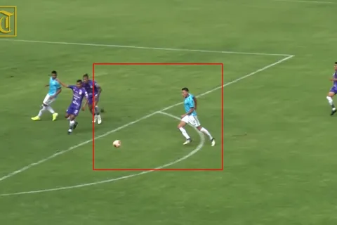 Erick Rivera debutó con asistencia y victoria en el fútbol de Bolivia