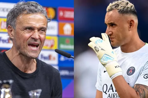 La falta de respeto de Luis Enrique a Keylor Navas en su despedida de la afición del PSG