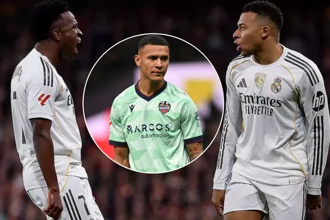 Mientras Kylian Mbappé y Vinicius ganan 42 millones en plena crisis del Real Madrid, este es el salario de Kervin Arriaga en Levante