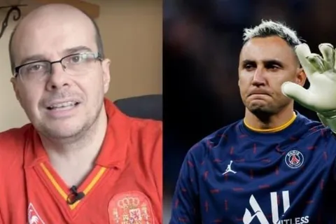MisterChip se confesó con Keylor Navas sobre la eliminación del PSG en Champions