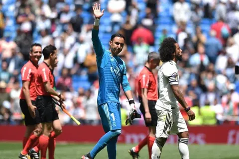 Navas, el mejor del Madrid en su último partido para la prensa española