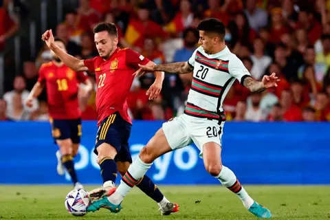 Posible rival de Costa Rica en Qatar 2022: España empató ante Portugal en Liga de Naciones de UEFA