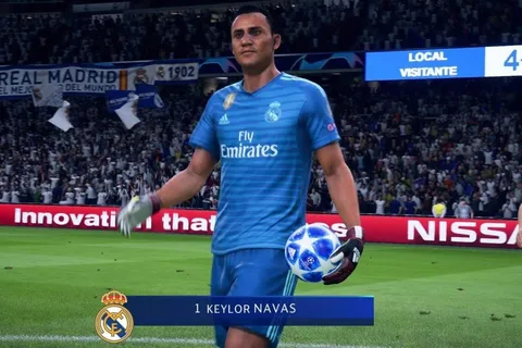 Salió el demo de FIFA 19 y esto hizo con Keylor en el Madrid