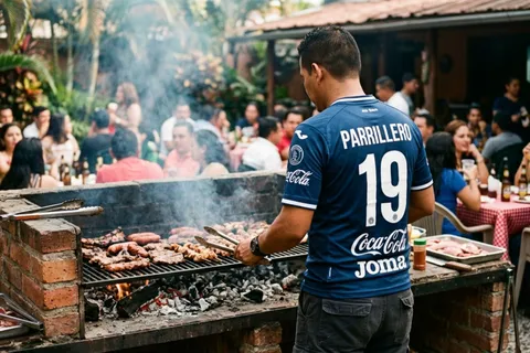 Fue pilar del súper Motagua de Diego Vázquez, se quedó sin club por una demanda y ahora trabaja de parrillero