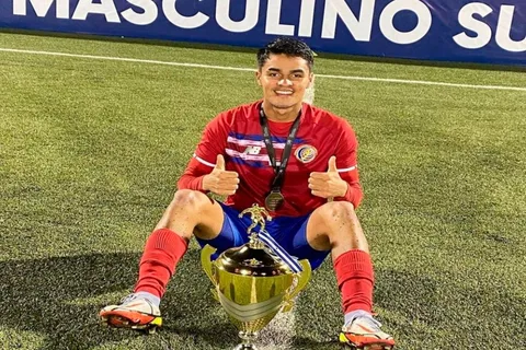El jugador sub-20 de Costa Rica que despertó fuerte interés en visores europeos y de MLS