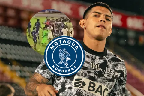 No se vio en TV: el gesto de Alejandro Bran al portero de Motagua que había comparado a Alajuelense con Saprissa