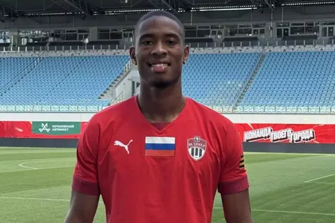 Edgardo Fariña en Khimki FC.