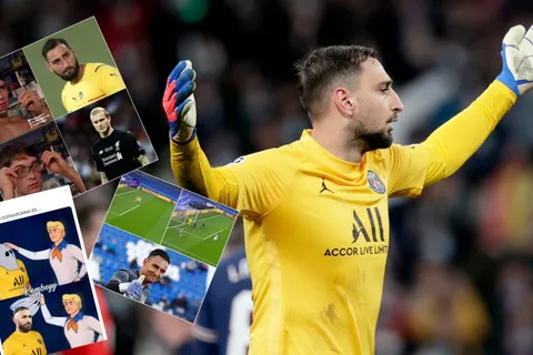Los memes explotaron contra Gianluigi Donnarumma tras su error en la eliminación del PSG