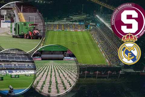 Del Real Madrid a Saprissa: qué es y cómo funciona la gramilla híbrida que están instalando en La Cueva y que ya la tiene el Santiago Bernabéu