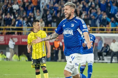 Juan Pablo Vargas anotó dos goles y fue el MVP del triunfo de Millonarios (VIDEO).