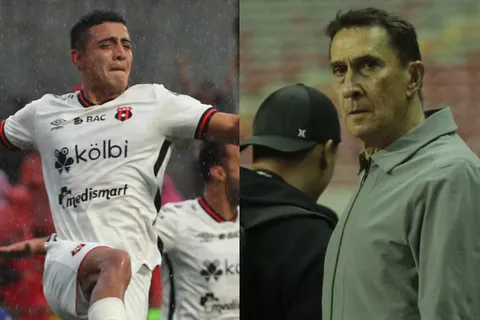 Daniel Chacón y Alexandre Guimaraes en Alajuelense.