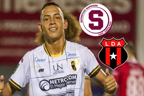 “Interés concreto”: Saprissa acelera por Sebastián Padilla y Alajuelense ya decidió si intentará robárselo