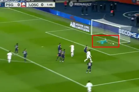 Keylor Navas volvió a la actividad con brillante atajada contra el Lille