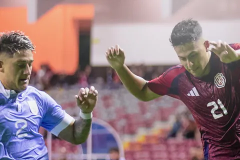 Costa Rica y Uruguay empataron en su partido amistoso