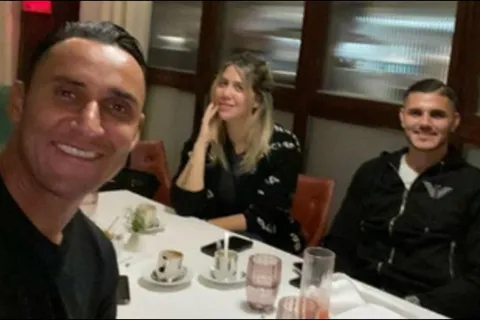 Keylor Navas y los Icardi vuelven a las redes sociales con un nuevo plan de parejas