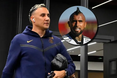 Keylor Navas no recibe el visto bueno de Arturo Vidal.